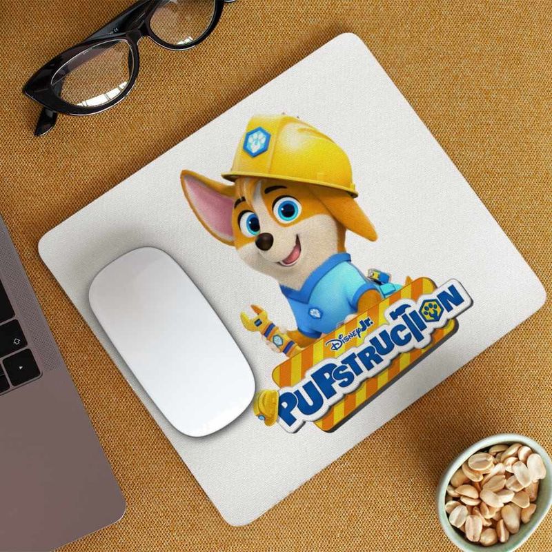 PC, gaming si accesorii - Periferice PC - Mousepad - Mousepad Pupstruction Phinny Catelusi Constructori CoolTrend, 21x19cm - Infinity.ro