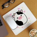 PC, gaming si accesorii - Periferice PC - Mousepad - Mousepad Squishmallows Vacuta Connor CoolTrend, 21x19cm - Infinity.ro