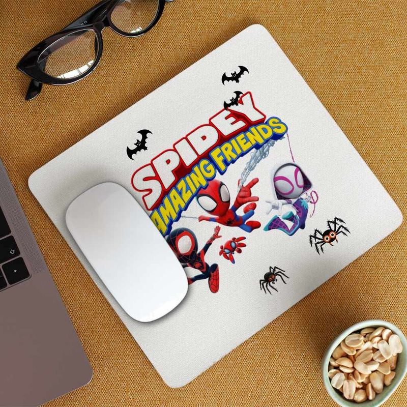 PC, gaming si accesorii - Periferice PC - Mousepad - Mousepad Spin Paienjenel Fantoma Paianjen Spidey CoolTrend, 21x19cm - Infinity.ro