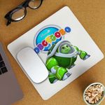 PC, gaming si accesorii - Periferice PC - Mousepad - Mousepad Robogobo Shelly Robosuit CoolTrend, 21x19cm - Infinity.ro