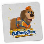 PC, gaming si accesorii - Periferice PC - Mousepad - Mousepad Pupstruction Tank Catelusi Constructori Desene CoolTrend, 21x19cm - Infinity.ro