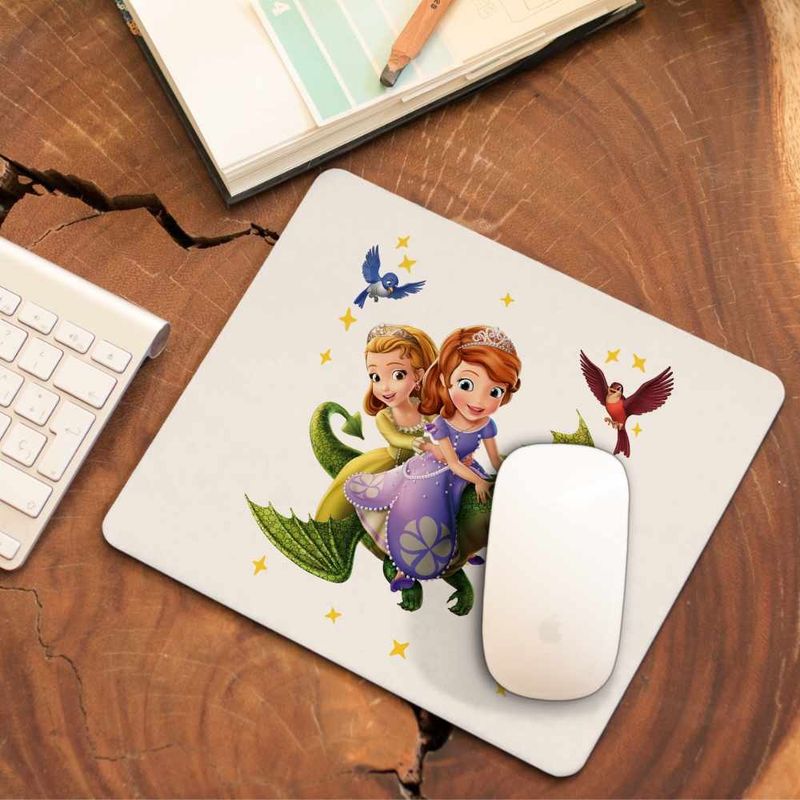 PC, gaming si accesorii - Periferice PC - Mousepad - Mousepad Sofia the First Dragon Zburator CoolTrend, 21x19cm - Infinity.ro