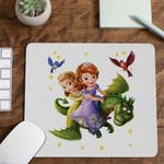 PC, gaming si accesorii - Periferice PC - Mousepad - Mousepad Sofia the First Dragon Zburator CoolTrend, 21x19cm - Infinity.ro