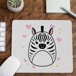 PC, gaming si accesorii - Periferice PC - Mousepad - Mousepad Squishmallows Zebra Africa Savana CoolTrend, 21x19cm - Infinity.ro