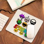 PC, gaming si accesorii - Periferice PC - Mousepad - Mousepad Sprunki Horror Team CoolTrend, 21x19cm - Infinity.ro