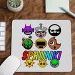 PC, gaming si accesorii - Periferice PC - Mousepad - Mousepad Sprunki Horror Team CoolTrend, 21x19cm - Infinity.ro