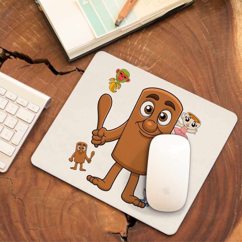 PC, gaming si accesorii - Periferice PC - Mousepad - Mousepad Tung Tung Sahur Italian Brainrot CoolTrend, 21x19cm - Infinity.ro