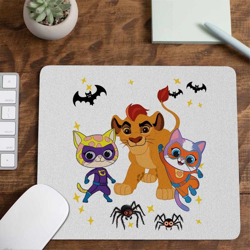 PC, gaming si accesorii - Periferice PC - Mousepad - Mousepad Sclipi Ghem Kion Garda Felina Super Pisicute CoolTrend, 21x19cm - Infinity.ro