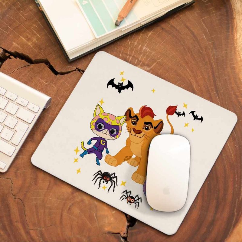 PC, gaming si accesorii - Periferice PC - Mousepad - Mousepad Sclipi Ghem Kion Garda Felina Super Pisicute CoolTrend, 21x19cm - Infinity.ro