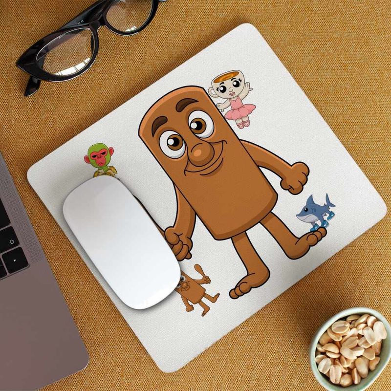 PC, gaming si accesorii - Periferice PC - Mousepad - Mousepad Tung Tung Sahur Italian Brainrot CoolTrend, 21x19cm - Infinity.ro