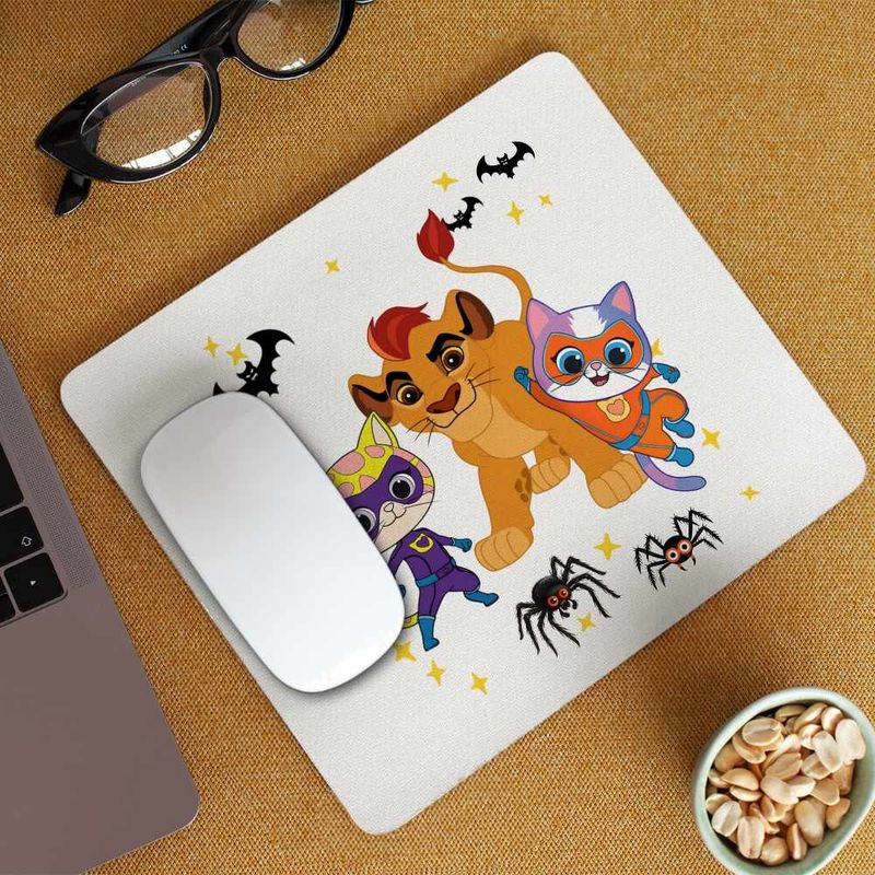 PC, gaming si accesorii - Periferice PC - Mousepad - Mousepad Sclipi Ghem Kion Garda Felina Super Pisicute CoolTrend, 21x19cm - Infinity.ro