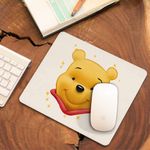 PC, gaming si accesorii - Periferice PC - Mousepad - Mousepad Winnie the Puh Pooh Cartoon CoolTrend, 21x19cm - Infinity.ro