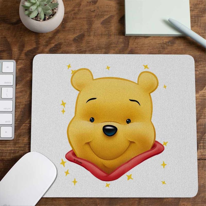 PC, gaming si accesorii - Periferice PC - Mousepad - Mousepad Winnie the Puh Pooh Cartoon CoolTrend, 21x19cm - Infinity.ro