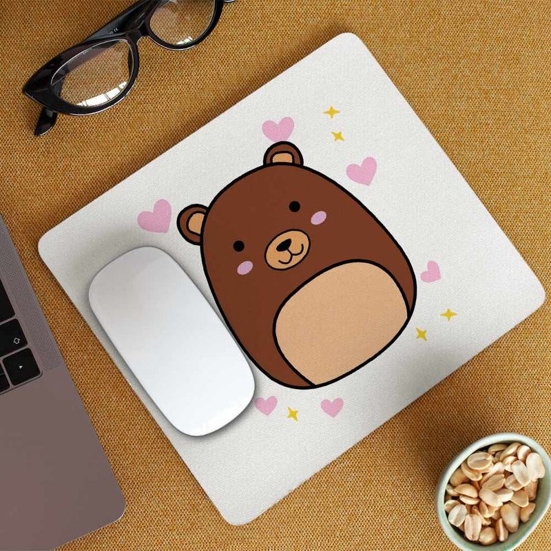 PC, gaming si accesorii - Periferice PC - Mousepad - Mousepad Squishmallows Urs Brun CoolTrend, 21x19cm - Infinity.ro