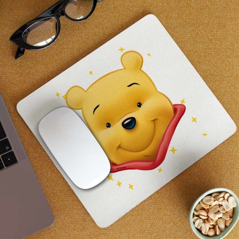PC, gaming si accesorii - Periferice PC - Mousepad - Mousepad Winnie the Puh Pooh Cartoon CoolTrend, 21x19cm - Infinity.ro