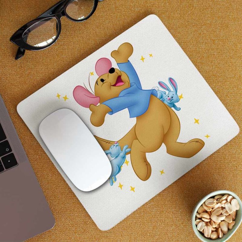 PC, gaming si accesorii - Periferice PC - Mousepad - Mousepad Soricel Roo Ursuletul Winnie the Pooh Puh CoolTrend, 21x19cm - Infinity.ro