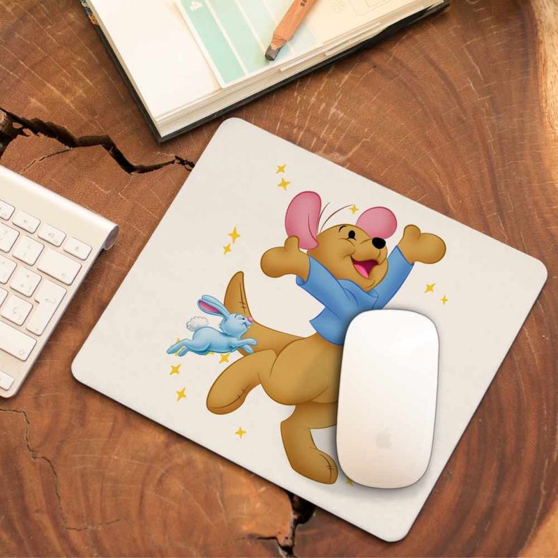 PC, gaming si accesorii - Periferice PC - Mousepad - Mousepad Soricel Roo Ursuletul Winnie the Pooh Puh CoolTrend, 21x19cm - Infinity.ro