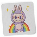 PC, gaming si accesorii - Periferice PC - Mousepad - Mousepad Labubu Rainbow Mood CoolTrend, 21x19cm - Infinity.ro