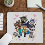 PC, gaming si accesorii - Periferice PC - Mousepad - Mousepad Talking Tom Tralalero Minecraft Labubu Batman CoolTrend, 21x19cm - Infinity.ro