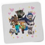 PC, gaming si accesorii - Periferice PC - Mousepad - Mousepad Talking Tom Tralalero Minecraft Labubu Batman CoolTrend, 21x19cm - Infinity.ro