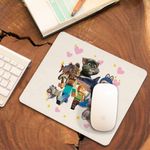 PC, gaming si accesorii - Periferice PC - Mousepad - Mousepad Talking Tom Tralalero Minecraft Labubu Batman CoolTrend, 21x19cm - Infinity.ro