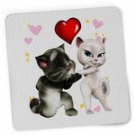 PC, gaming si accesorii - Periferice PC - Mousepad - Mousepad Talking Tom Angela Love CoolTrend, 21x19cm - Infinity.ro