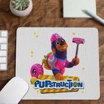 PC, gaming si accesorii - Periferice PC - Mousepad - Mousepad Pupstruction Roxy Catelusi Constructori CoolTrend, 21x19cm - Infinity.ro
