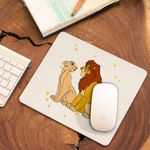 PC, gaming si accesorii - Periferice PC - Mousepad - Mousepad Mufasa Sarabi Lion King CoolTrend, 21x19cm - Infinity.ro