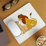 PC, gaming si accesorii - Periferice PC - Mousepad - Mousepad Mufasa Sarabi Lion King CoolTrend, 21x19cm - Infinity.ro