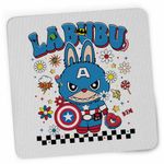 PC, gaming si accesorii - Periferice PC - Mousepad - Mousepad Labubu Captain America CoolTrend, 21x19cm - Infinity.ro