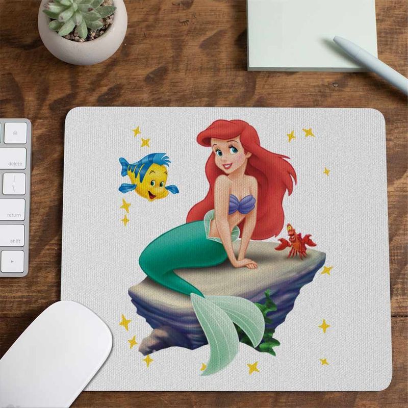 PC, gaming si accesorii - Periferice PC - Mousepad - Mousepad Ariel Stanca Sebastian Little Mermaid CoolTrend, 21x19cm - Infinity.ro