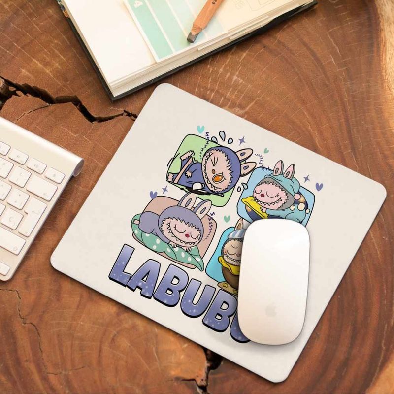 PC, gaming si accesorii - Periferice PC - Mousepad - Mousepad Labubu Cute Baby CoolTrend, 21x19cm - Infinity.ro