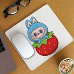 PC, gaming si accesorii - Periferice PC - Mousepad - Mousepad Labubu Strawberry Capsuna, CoolTrend, 21x19cm - Infinity.ro