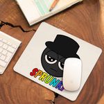 PC, gaming si accesorii - Periferice PC - Mousepad - Mousepad Sprunki Black Music Game CoolTrend, 21x19cm - Infinity.ro
