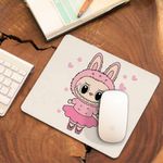 PC, gaming si accesorii - Periferice PC - Mousepad - Mousepad Labubu Balerina Balet CoolTrend, 21x19cm - Infinity.ro