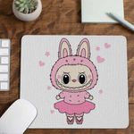 PC, gaming si accesorii - Periferice PC - Mousepad - Mousepad Labubu Balerina Balet CoolTrend, 21x19cm - Infinity.ro
