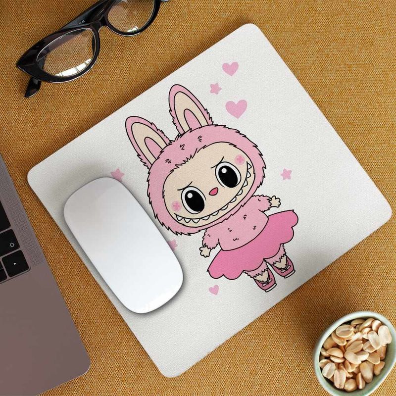 PC, gaming si accesorii - Periferice PC - Mousepad - Mousepad Labubu Balerina Balet CoolTrend, 21x19cm - Infinity.ro