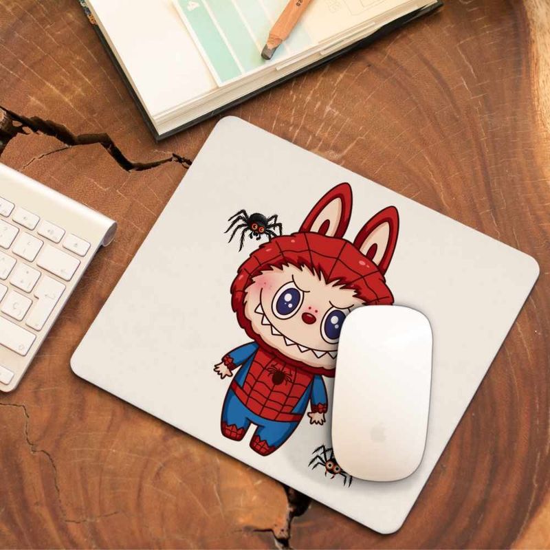 PC, gaming si accesorii - Periferice PC - Mousepad - Mousepad Labubu Spiderman Marvel Spidey Paienjenel CoolTrend, 21x19cm - Infinity.ro