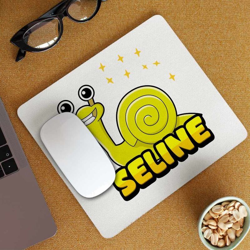 PC, gaming si accesorii - Periferice PC - Mousepad - Mousepad Banban Seline Melc Gradinita CoolTrend, 21x19cm - Infinity.ro