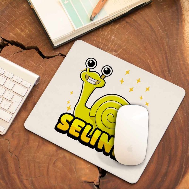 PC, gaming si accesorii - Periferice PC - Mousepad - Mousepad Banban Seline Melc Gradinita CoolTrend, 21x19cm - Infinity.ro