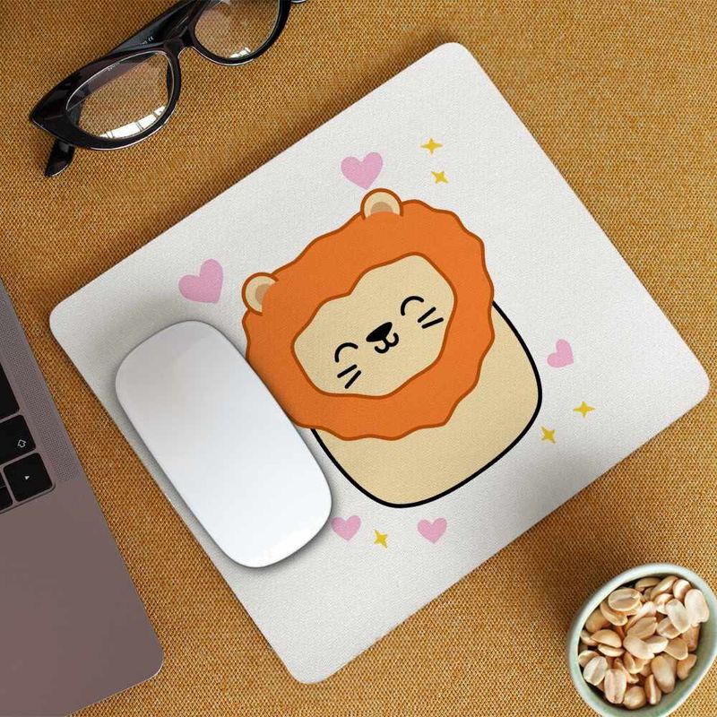 PC, gaming si accesorii - Periferice PC - Mousepad - Mousepad Squishmallows Leu Africa CoolTrend, 21x19cm - Infinity.ro