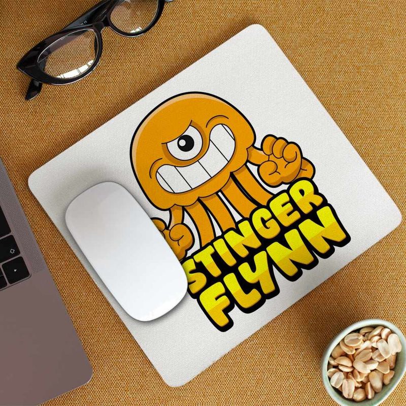 PC, gaming si accesorii - Periferice PC - Mousepad - Mousepad Banban Stinger Flynn Caracatita CoolTrend, 21x19cm - Infinity.ro