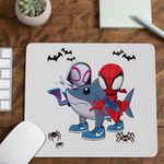 PC, gaming si accesorii - Periferice PC - Mousepad - Mousepad Paienjenel Tralalero Tralala Fantoma Paianjen Brainrot CoolTrend, 21x19cm - Infinity.ro
