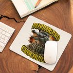 PC, gaming si accesorii - Periferice PC - Mousepad - Mousepad Crocodilo Bombardino Brainrot CoolTrend, 21x19cm - Infinity.ro