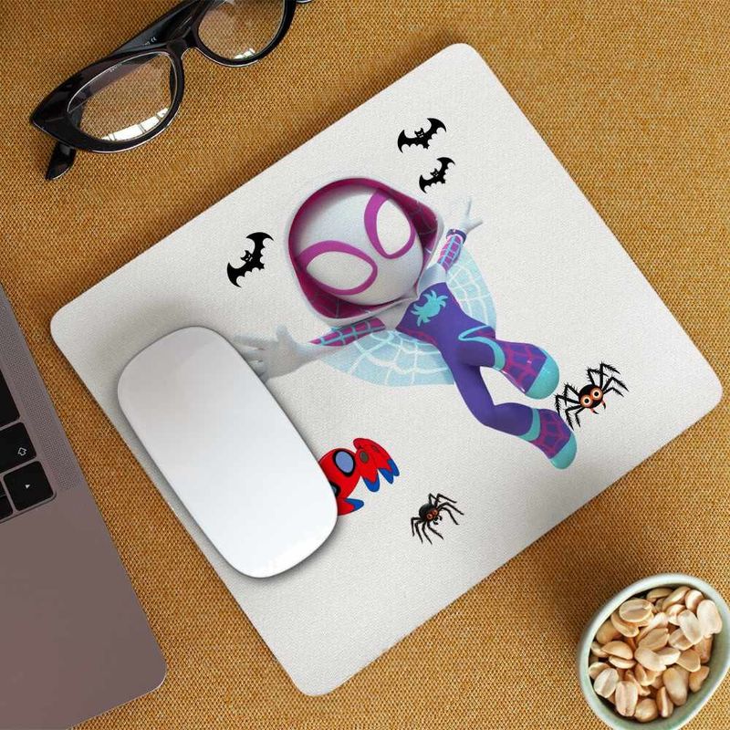 PC, gaming si accesorii - Periferice PC - Mousepad - Mousepad Fantoma Paianjen Ghost Spider CoolTrend, 21x19cm - Infinity.ro