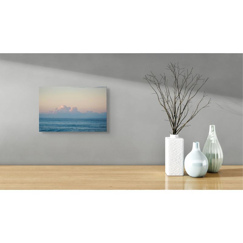 Casa si Gradina - Decoratiuni - Tablouri - Tablou Canvas, "Cer senin peste valurile albastre", 39 x 26 cm - Infinity.ro