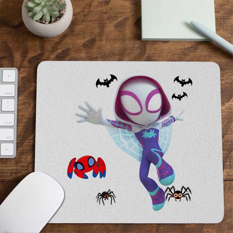 PC, gaming si accesorii - Periferice PC - Mousepad - Mousepad Fantoma Paianjen Ghost Spider CoolTrend, 21x19cm - Infinity.ro