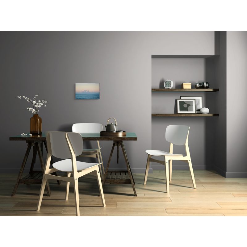 Casa si Gradina - Decoratiuni - Tablouri - Tablou Canvas, "Cer senin peste valurile albastre", 39 x 26 cm - Infinity.ro