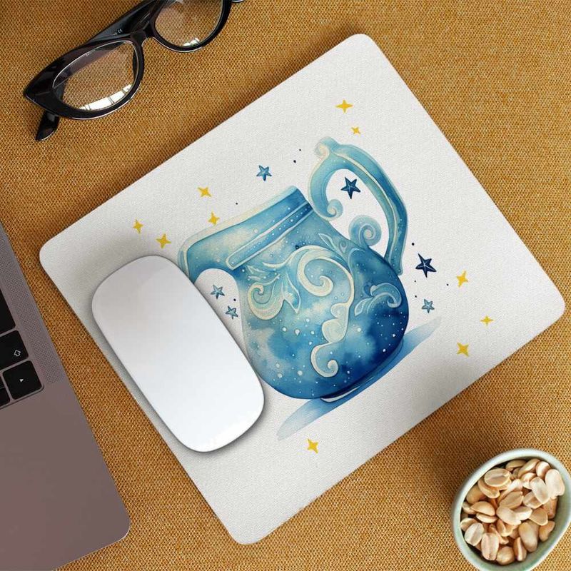 PC, gaming si accesorii - Periferice PC - Mousepad - Mousepad Varsator Baby Zodiac Horoscop Aquarius Astrologie CoolTrend, 21x19cm - Infinity.ro