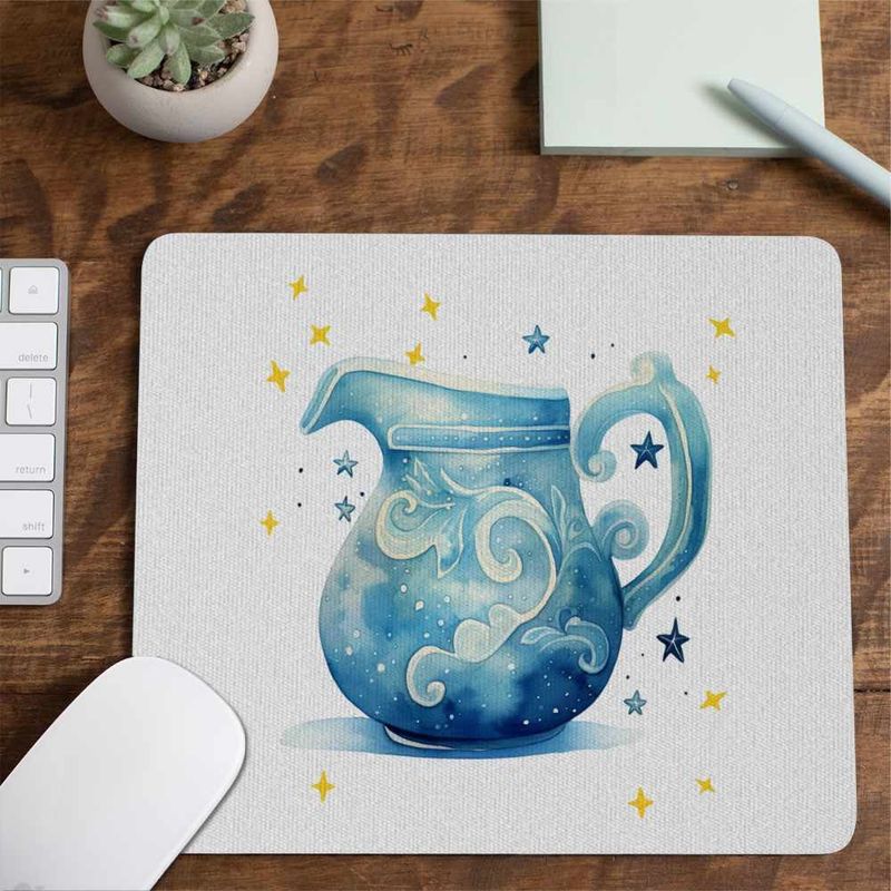 PC, gaming si accesorii - Periferice PC - Mousepad - Mousepad Varsator Baby Zodiac Horoscop Aquarius Astrologie CoolTrend, 21x19cm - Infinity.ro